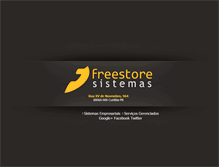 Tablet Screenshot of freestore.com.br